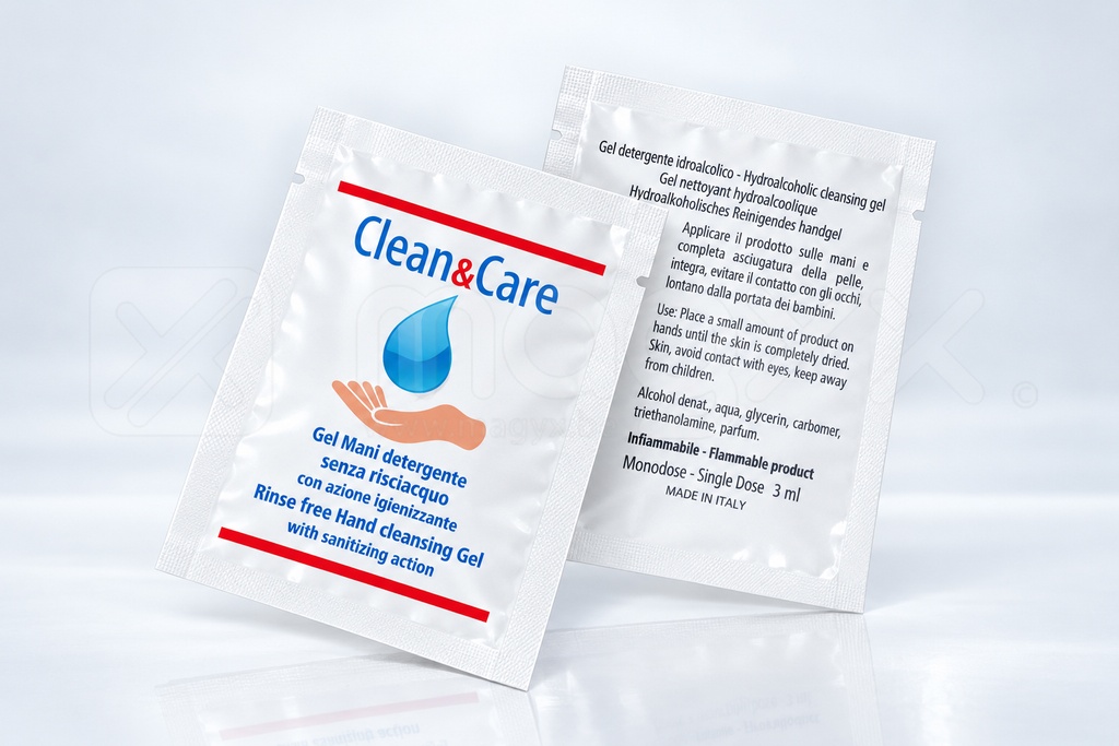 [0,095€] Alcohol-Based Hand Gel — 3 ml Sachet