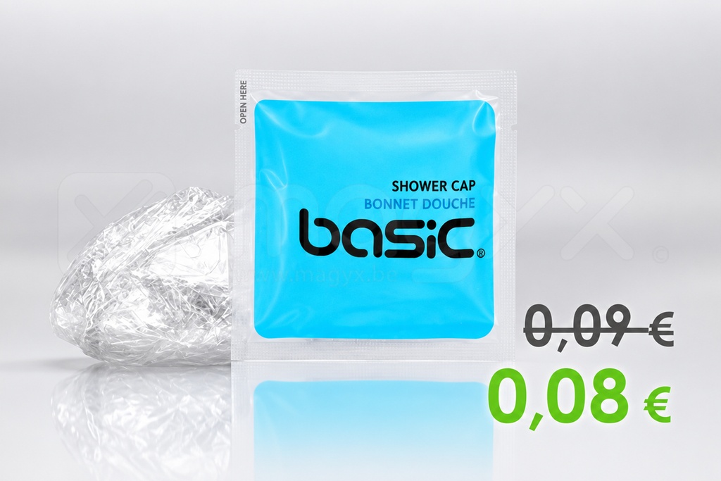 [0,08€] Gorro de ducha Basic
